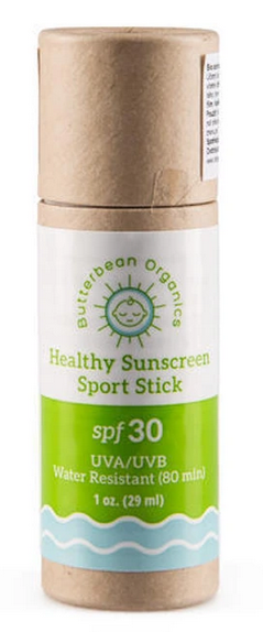 Bio ochranná tyčinka na opalování SPF30 Butterbean 